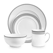 Grosgrain 4-Piece Place Setting by Vera Wang for Wedgwood Dinnerware Wedgwood 