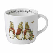 Peter Rabbit Nurseryware Flopsy Mopsy & Cottontail Mug by Wedgwood Dinnerware Wedgwood 