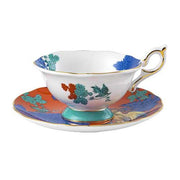 Wonderlust Golden Parrot Teacup & Saucer, 5 oz. by Wedgwood Dinnerware Wedgwood 