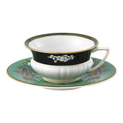 Wonderlust Emerald Forest Teacup & Saucer, 5 oz. by Wedgwood Dinnerware Wedgwood 