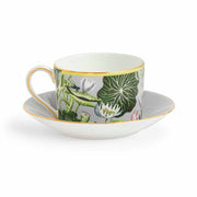 Wonderlust Waterlily Tea Cup and Saucer, 6 oz. by Wedgwood Coffee & Tea Cups Wedgwood 
