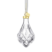 Lismore Teardrop Bauble Crystal Ornament, 5.25" by Waterford Holiday Ornaments Waterford 