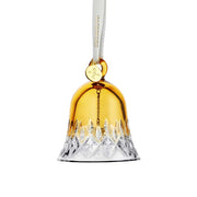 Lismore Bell Amber Crystal Ornament, 3.4" by Waterford Holiday Ornaments Waterford 