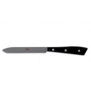 Compendio Tomato Knives with Grey Blades and Lucite Handles by Berti Knife Berti Black Lucite 