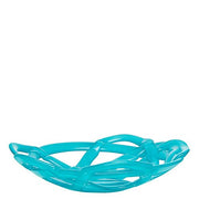 Basket Glass Bowl by Anna Ehrner for Kosta Boda Glassware Kosta Boda 15" Turquoise 