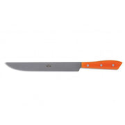 Compendio Slicing Knives with Grey Blades and Lucite Handles by Berti Knife Berti Orange Lucite 