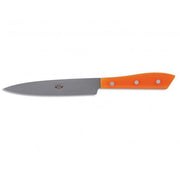 Compendio Utility Knives with Grey Blades and Lucite Handles by Berti Knife Berti Orange Lucite 