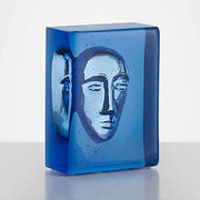 Azure Man Limited Edition Glass Sculpture by Bertil Vallien for Kosta Boda Glassware Kosta Boda 