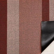 Shag Bold Stripe Indoor/Outdoor Rug by Chilewich Rug Chilewich Doormat (18" x 28") Peach 