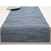 Chilewich: Bamboo Woven Vinyl Table Runners 14" x 72" Table Runners Chilewich Runner 14" x 72" Rain 