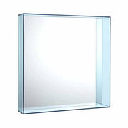 Only Me Mirror, 19" x 19" by Philippe Starck for Kartell Mirror Kartell Light Blue 