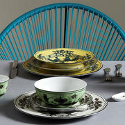 Oriente Italiano Albus Bowl, 6.5" by Gio Ponti for Richard Ginori Plate Richard Ginori 