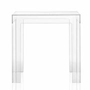 Jolly Side Table, 16" h. by Paolo Rizzatto for Kartell Side Table Kartell Crystal 