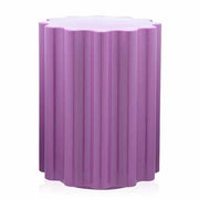 Colonna Stool or Side Table by Ettore Sottsass for Kartell Furniture Kartell Violet 