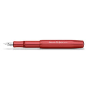 Deep Red Sport Aluminum Fountain Pen, Medium Nib by Kaweco Germany RETURN Pen Kaweco 