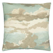 Dragonfly Over Clouds Sky Blue 20" Square Pillow by John Derian John Derian 