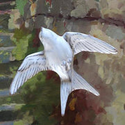Flying Bird Sculptures by Yarnnakarn Ceramics Yarnnakarn II 