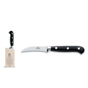 Insieme Curved Paring Knives with Lucite Handles by Berti Knife Berti Black lucite 