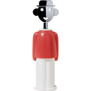 Alessandro M. Corkscrew by Alessandro Mendini for Alessi Corkscrews & Bottle Openers Alessi Red/White 