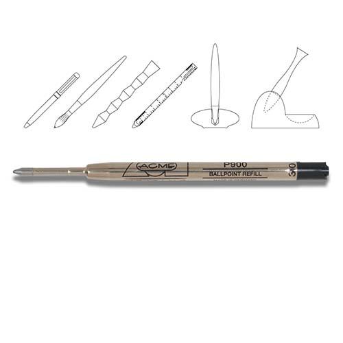Desk Pen Ballpoint Refill P900/P900M by Acme Studio Amusespot