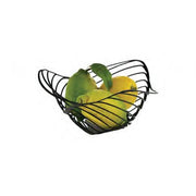 Trinity Citrus Basket by Adam Cornish for Alessi Fruit Bowl Alessi Medium Black 