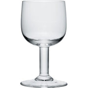 Glass Family Goblet, 7 oz. Set of 4 by Jasper Morrison for Alessi Glassware Alessi 