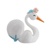 Bimboneria Swan Baby Shower Favor by Alessi (in Love) CLEARANCE Birth Alessi Archives Blue 