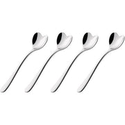 Big Love Coffee and Teaspoon, set of 4 by Alessi Flatware Alessi Coffeespoon Stainless Steel 