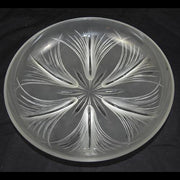 Art Deco Papyrus Pattern Centerpiece Glass Bowl by Verlys Vases Bowls & Objects Verlys 