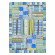 Achara - Azure Linen Throw 51" x 71" by Designers Guild Throws Designers Guild 