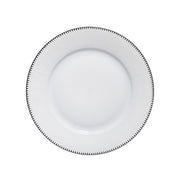 Adonis Bread Plate, 6.3" by Wolfgang von Wersin for Nymphenburg Porcelain Nymphenburg Porcelain Black Stitches 