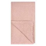 Alba Woven Cotton Throws by Designers Guild Throws Designers Guild Standard 96" x 88" Blossom - Pink 