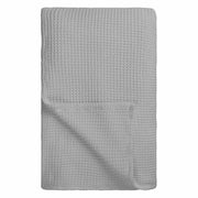 Alba Woven Cotton Throws by Designers Guild Throws Designers Guild Standard 96" x 88" Pale Grey 
