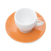 Verona Orange Striped Italian Espresso Cup and Saucer, 2.5 oz. by Ancap Cup Ancap 