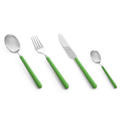 Fantasia Apple Green Flatware by Mepra Flatware Mepra 