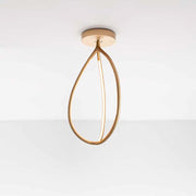Arrival 70 Ceiling Lamp by Ludovica and Roberto Palomba for Artemide Lighting Artemide Brass 