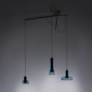 Stab Light Triple Suspension Lamp by Arik Levy for Artemide Lighting Artemide Aqua Clear 