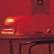 Nesso Table Lamp by Giancarlo Mattioli for Artemide Lighting Artemide Orange 