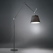 Tolomeo Mega Black Floor Lamp by Artemide Lighting Artemide 17" Integrated LED 