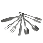 Butter Knife or Spatula, 5.5" by Merci, Paris for La Nouvelle Table Collection Flatware Serax 