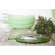 Fish & Fish Small Dish, 9.1" Green by Paola Navone for Serax Glassware Serax 