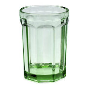 Fish & Fish Jadeite or Green Glass Tumbler, Large, 13.5 oz. by Paola Navone for Serax Glassware Serax Clear Green 