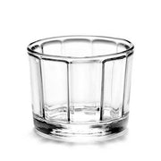Surface Glass Low Tumbler, 8.4 oz., 2.6", Set of 4 by Sergio Herman for Serax Glassware Serax 