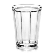 Surface Water Glass Low Tumbler, 6.7 oz., 3.7", Set of 4 by Sergio Herman for Serax Glassware Serax 