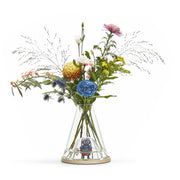 Novecento Bell Jar Glass Vase, 9.8" by Ontwerpduo Vase Serax 