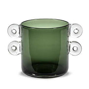 Wind & Fire Vase, Dark Green, 7" by Marie Michielssen for Serax Vases, Bowls, & Objects Serax 