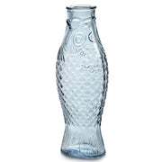 Light Blue Fish & Fish Bottle, 33.8 oz. by Paola Navone for Serax SHIPPING LATE JANUARY 2023 Glassware Serax 
