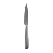Zoë Stainless Steel Anthracite Table Knife, 9.4", Set of 6 by Ann Demeulemeester for Serax Flatware Serax 