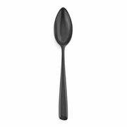 Zoë Stainless Steel Black Serving Spoon, 10.8", Set of 6 by Ann Demeulemeester for Serax Flatware Serax 