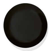 Dé Porcelain Plate, Black, Set of 2 by Ann Demeulemeester for Serax Dinnerware Serax Dinner Plate 11" Set of 2 